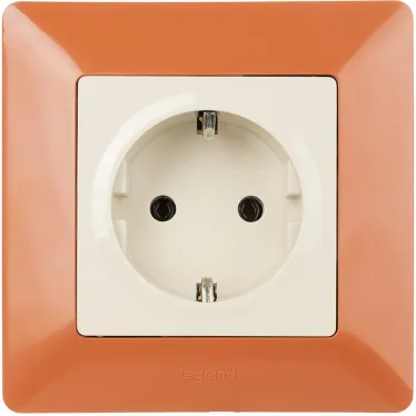 Valena LIFE Рамка 1 пост терракот универсальная