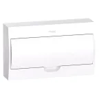 Щит распределительный навесной белый City9 (ЩРн-П-18) дверь белая на 18 модулей IP40