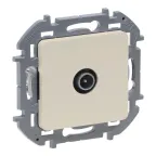 Розетка TV оконечная 10 дБ 5 862 мГц INSPIRIA слоновая кость