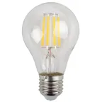 Лампа светодиодная филаментная F-LED A60-9W-827-E27 (филамент, груша, 9Вт, тепл, Е27) (10/100/1500)