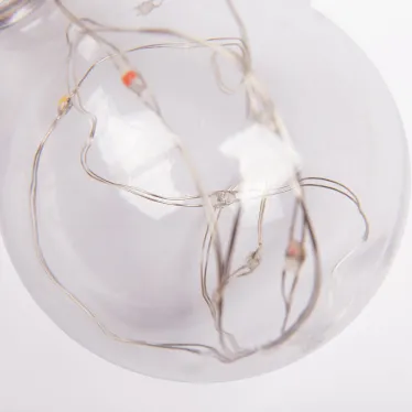 Гирлянда светодиодная Ретро-лампы 3 м, белое свечение, батарейки 3хАА | 303-095 | NEON-NIGHT