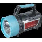 Фонарь светодиодный NPT-SP21-ACCU 10Вт+1COB 3Вт+10LED 240Лм 200м аккумуляторный прожектор+кемпинг пластик 4.4Ач