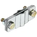 Зажим соединительный параллельный полоса/пруток—полоса/пруток нержавеющая сталь