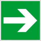 Знак Направляющая стрелка 200х200мм PROximа