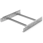 Лестничный лоток замковый 600х80х3000, толщина 1,5 мм, Сендзимир цинк