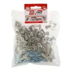 Дюбель бабочка 10х50 с шурупом 4х60 (40шт)