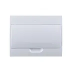 Щит распределительный накладной белый City9 (ЩРн-П-12) дверь белая на 12 модулей IP40