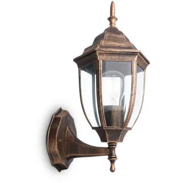 Светильник НБУ-60w вверх Е27 IP44 черное золото