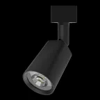 Светильник светодиодный трековый на шинопровод ДПО 8 Вт 600 лм 4000К AC 220В Черный IP20 D100х164мм однофазный угол 50 грд Track Gauss