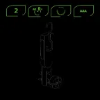 Фонарь светодиодный рабочий 10 Вт 400 лм Черный IP40 на батарейках 3xААА GFL Gauss