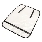 Накидка защитная на спинку переднего сиденья (60х50 см) ПВХ, прозрачная,