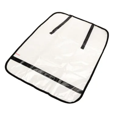 Накидка защитная на спинку переднего сиденья (60х50 см) ПВХ, прозрачная,