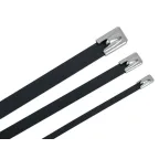 Хомут стальной ХСт 4,6х100мм с пол. покр. (100шт/упак)