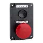 Пост кнопочный ПКЕ 122-2-У2-IP54- (красный гриб)