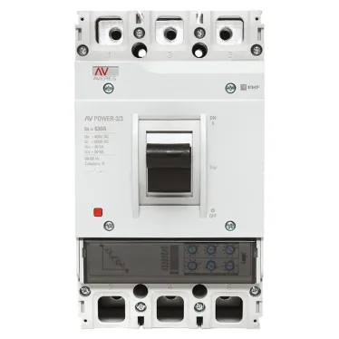 Выключатель автоматический AV POWER-3/3 630А 50кА ETU2.0