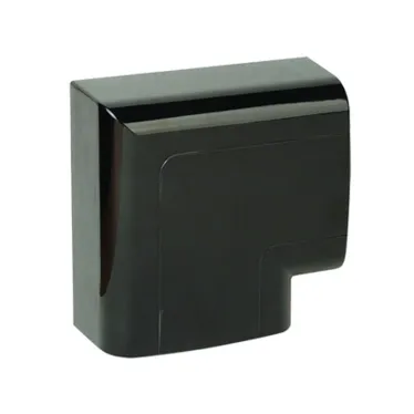 Угол плоский 110х50мм черный