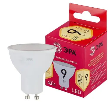 Лампа светодиодная RED LINE LED MR16-9W-827-GU10 R GU10 9 Вт софит теплый белый свет