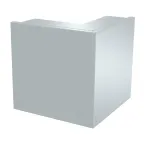 Внешний угол кабельного канала LKM 60x200 мм (сталь) LKM А60200FS