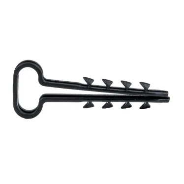 Дюбель-хомут 6х14 полипропилен черный Simple (50шт)