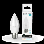 Лампа светодиодная LED 8 Вт 540 лм 4100К свеча нейтральный E27 AC 220В Elementary Gauss