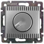 VALENA Светорегулятор поворотный 1000Вт алюминий