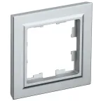 BRITE Рамка 1 пост РУ-1-БрА алюминий