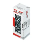 Шуруп универсальный 6х80 потайная головка, остроконечный, желтопассивированный (75шт) - коробка