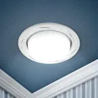 Светильник встраиваемый KL 77 AL/WH /1 под лампу Gx53 220V 13W серебро/белый (50/1000)