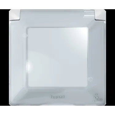 Valena LIFE IP Рамка 1 пост влагозащитная с крышкой белая