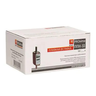 Вставка плавкая ППН-33 160/50А габарит 0