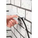 Заглушка (40х16) (4 шт) Plast Белый