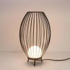 Светильник LGD-PEARL-BOLL-H574-12W Warm3000 (GR, 164 deg, 230V) (ARL, IP65 Металл, 3 года)