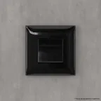 Avanti Переключатель одноклавишный в стену, ''Черный квадрат''