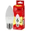 Лампа светодиодная LED B35-6W-827-E27(диод,свеча,6Вт,тепл,E27)