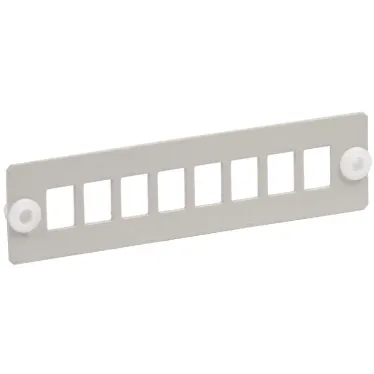 Панель для восьми оптических адаптеров SC/LC-Duplex в 19' кросс