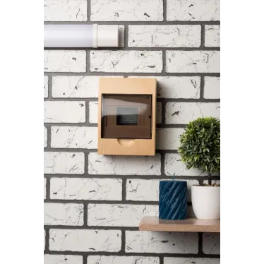 Щит распределительный навесной ЩРН-П- 6 светлое дерево IP41 PROxima