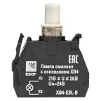 Лампа сменная c основанием XB4 синяя 24В PROxima