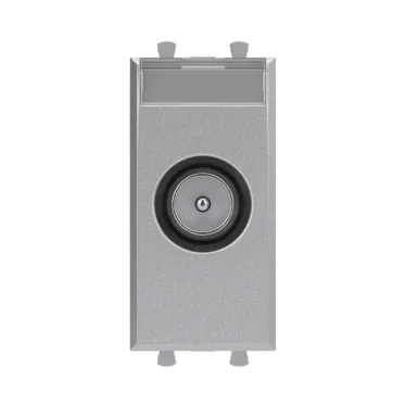 Avanti Розетка TV оконечная модульная,  Закаленная сталь, 1 модуль