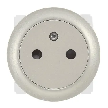 Celiane Панель лицевая для розетки французский стандарт титан