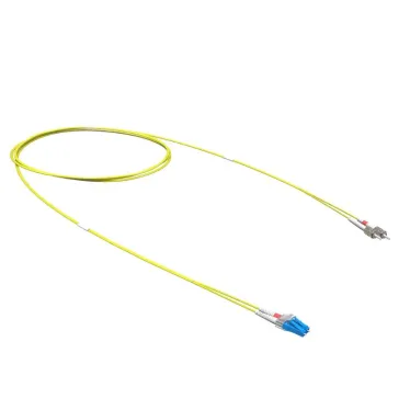 Оптический коммутационный шнур переходной Duplex LC-UPC/ST-UPC, 9/125 OS2, 2 м