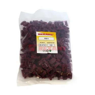 Ответвитель питания 0.5-0.75 кв мм (ОВ) красный, REXANT