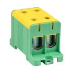 Клемма силовая вводная двойная КСВ 16-95 желто-зеленая PROxima