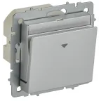 BRITE Выключатель карточный 30А ВС10-1-8-БрА алюминий IEK