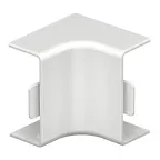 Крышка внутреннего угла кабельного канала WDK 15x40 мм (ПВХ, белый)