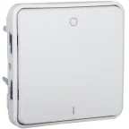 Plexo Выключатель двухполюсный белый