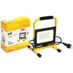 Прожектор светодиодный СДО 06-50П переносной 6500К IP65 черный IEK