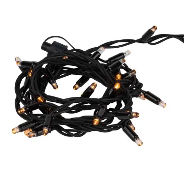 Гирлянда 30LED Нить 3 м,желтый свет, черн. каучук, 220В, IP65 ERAPS-NZ1