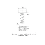 STRUT-гайка (канальная) М12 с длинной пружиной