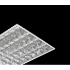 Светильник светодиодный ДВО-10-4х11-004 IP20 с лампой белый LED 9 ламелей