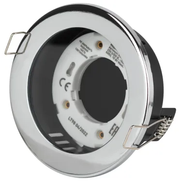 Светильник встраиваемый влагозащищенный KL95 CH GX53 IP44 хром